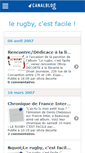 Mobile Screenshot of lerugbycfacile.canalblog.com