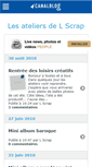 Mobile Screenshot of lscrap.canalblog.com
