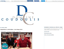 Tablet Screenshot of domainecoudoulis.canalblog.com