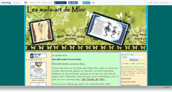 Desktop Screenshot of mlor85mailart.canalblog.com