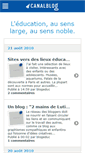Mobile Screenshot of educateur.canalblog.com