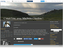 Tablet Screenshot of machinecitadine.canalblog.com