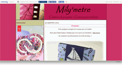 Desktop Screenshot of milymetre.canalblog.com