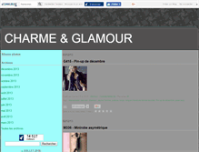 Tablet Screenshot of charmeglamour.canalblog.com