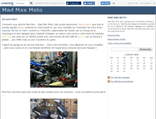 Tablet Screenshot of madmaxmoto.canalblog.com