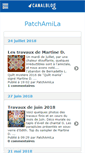 Mobile Screenshot of patchamila.canalblog.com