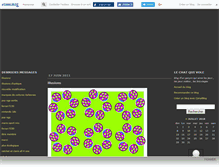 Tablet Screenshot of lechatquivole.canalblog.com