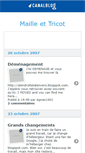 Mobile Screenshot of mailleettricot.canalblog.com