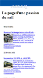 Mobile Screenshot of espacetrain.canalblog.com