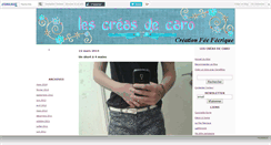 Desktop Screenshot of lescreasdecaro.canalblog.com