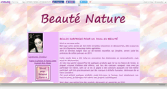 Desktop Screenshot of beautenature.canalblog.com
