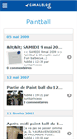 Mobile Screenshot of paintball.canalblog.com