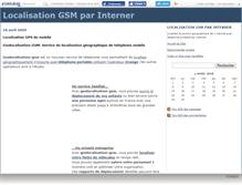 Tablet Screenshot of geolocalisation.canalblog.com