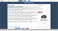 Desktop Screenshot of millepensees.canalblog.com
