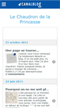 Mobile Screenshot of ebeneprincesse.canalblog.com