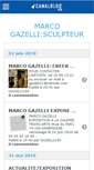 Mobile Screenshot of marcogazelli.canalblog.com