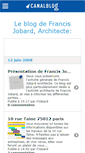 Mobile Screenshot of francisjobard.canalblog.com