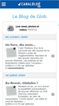 Mobile Screenshot of globules.canalblog.com