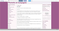 Desktop Screenshot of plumetisetcie.canalblog.com