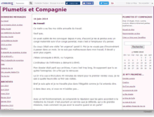 Tablet Screenshot of plumetisetcie.canalblog.com