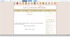 Desktop Screenshot of lacuisinedelles.canalblog.com