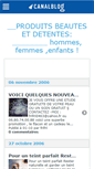 Mobile Screenshot of beautedefrifri.canalblog.com