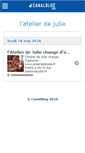 Mobile Screenshot of latelierdejulie.canalblog.com