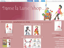 Tablet Screenshot of damelaluneshop.canalblog.com