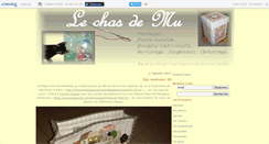 Desktop Screenshot of lechasdemu.canalblog.com
