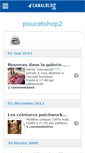 Mobile Screenshot of poucetshop2.canalblog.com