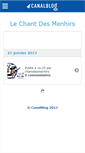 Mobile Screenshot of chantdesmenhirs.canalblog.com