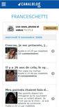 Mobile Screenshot of franceschetti.canalblog.com