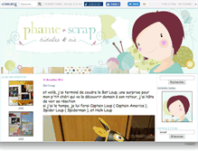 Tablet Screenshot of phaniescrap.canalblog.com