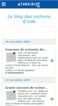 Mobile Screenshot of cochonsdindebd.canalblog.com