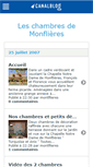 Mobile Screenshot of montflieres.canalblog.com