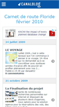 Mobile Screenshot of floride2010.canalblog.com
