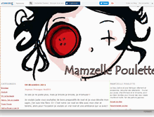 Tablet Screenshot of mamzellepoulette.canalblog.com