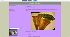 Desktop Screenshot of divinecuisine.canalblog.com