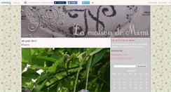 Desktop Screenshot of lamaisondemimi.canalblog.com