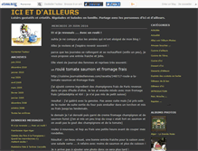 Tablet Screenshot of icietdailleurs.canalblog.com