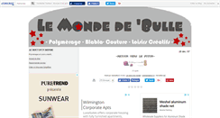 Desktop Screenshot of mondecreabulle.canalblog.com