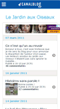 Mobile Screenshot of jardinauxoiseaux.canalblog.com