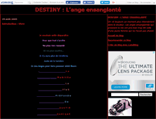 Tablet Screenshot of destiny.canalblog.com