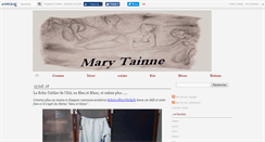 Desktop Screenshot of marytainne.canalblog.com