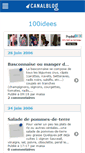 Mobile Screenshot of 100idees.canalblog.com