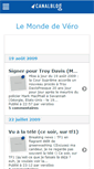 Mobile Screenshot of lemondedevero0oo.canalblog.com