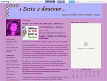 Tablet Screenshot of 1zeste2douceur.canalblog.com
