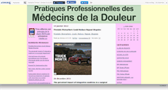 Desktop Screenshot of medecindouleur.canalblog.com