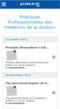 Mobile Screenshot of medecindouleur.canalblog.com
