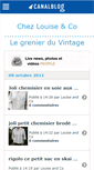 Mobile Screenshot of chezlouises.canalblog.com